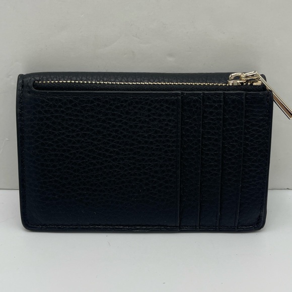 Kate Spade Dumpling Small Pebble Leather Flap Card Holder Wallet 
Black 
NWT - Picture 5 of 16